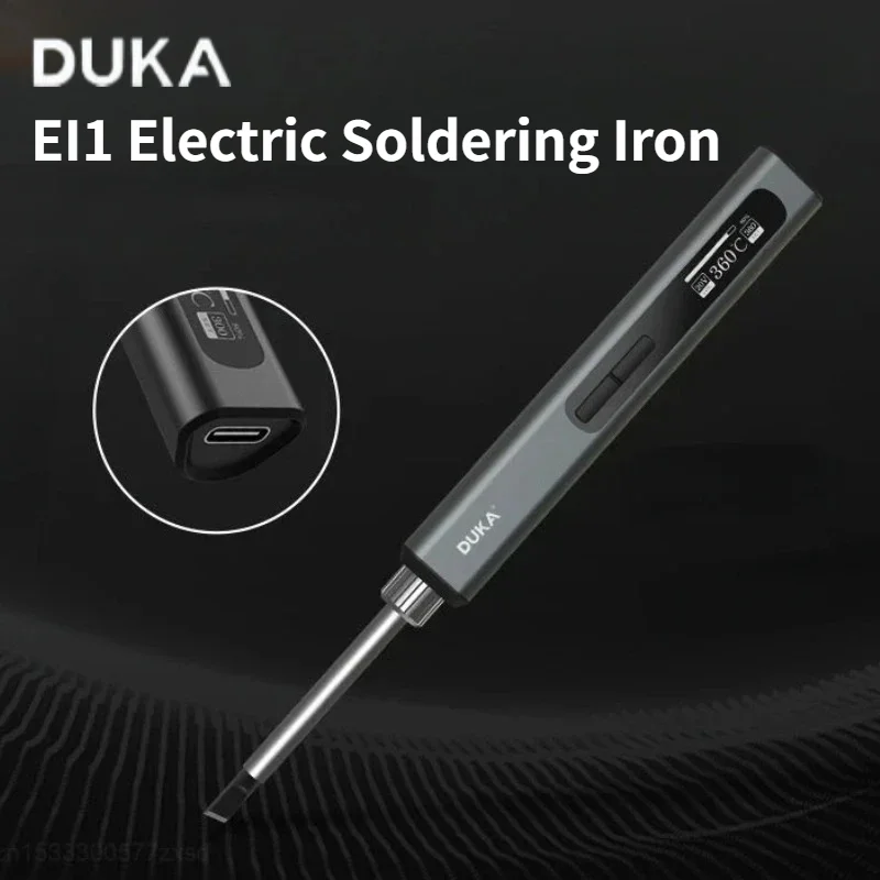 DUKA EI1 Temperature Electric Soldering Iron Welding Solder Rework Station Heat Pencil Tips Solder Iron Durable Portable Tools