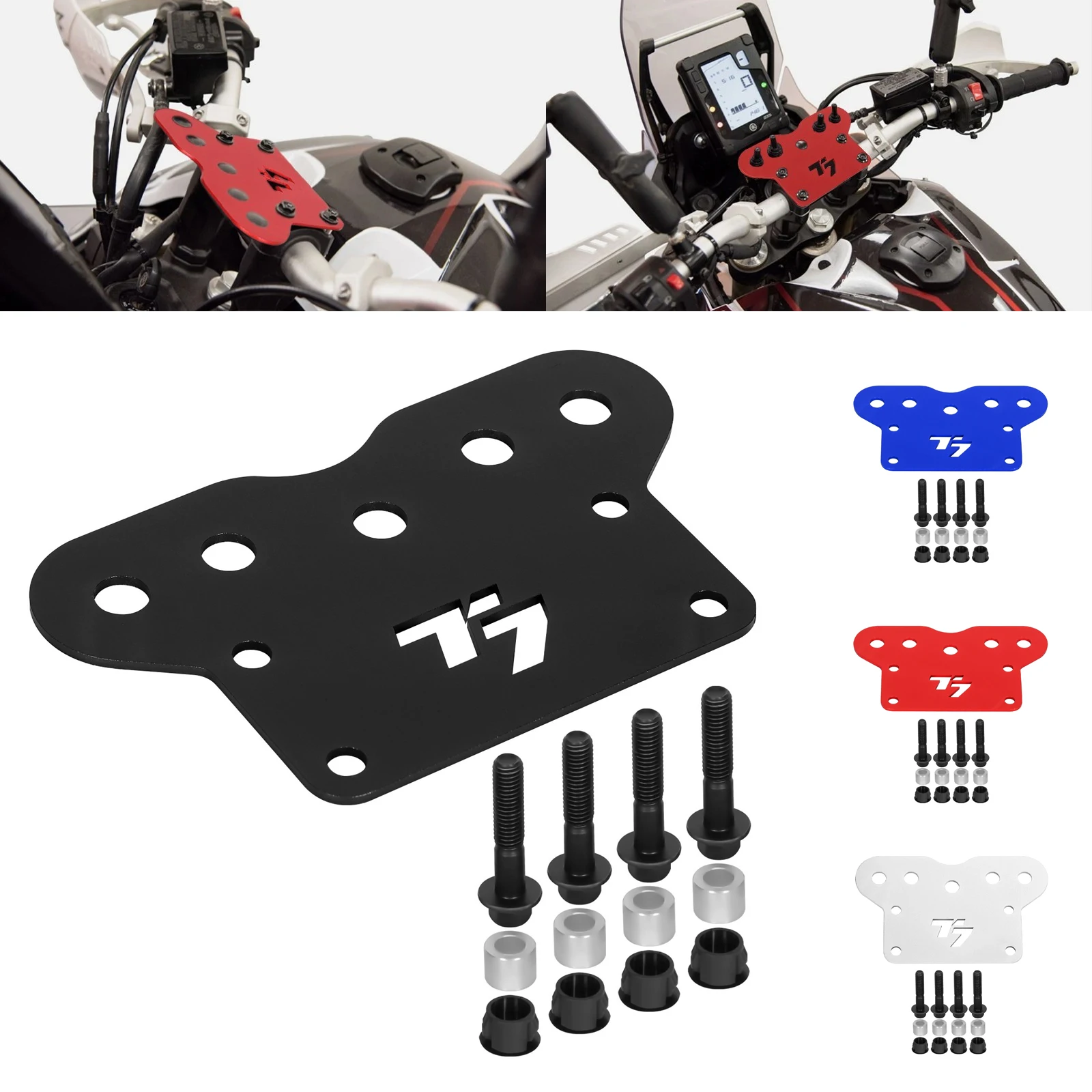T7 Front Dash Bare Panel Protective Guard Cover For Yamaha T700 XTZ07 Tenere 700 2021‑2025