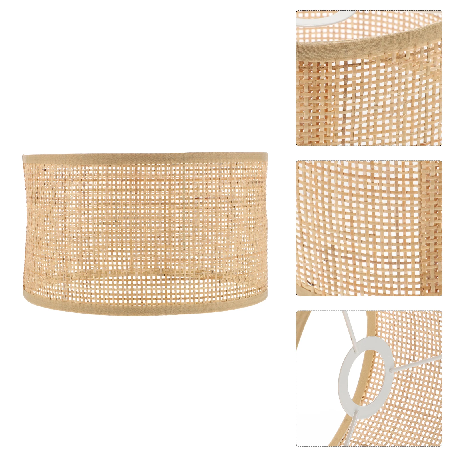 

Нежный абажур ручной работы из ротанга, абажур, украшение для домашнего декора, стильный потолочный светильник, абажур, украшение для лампы