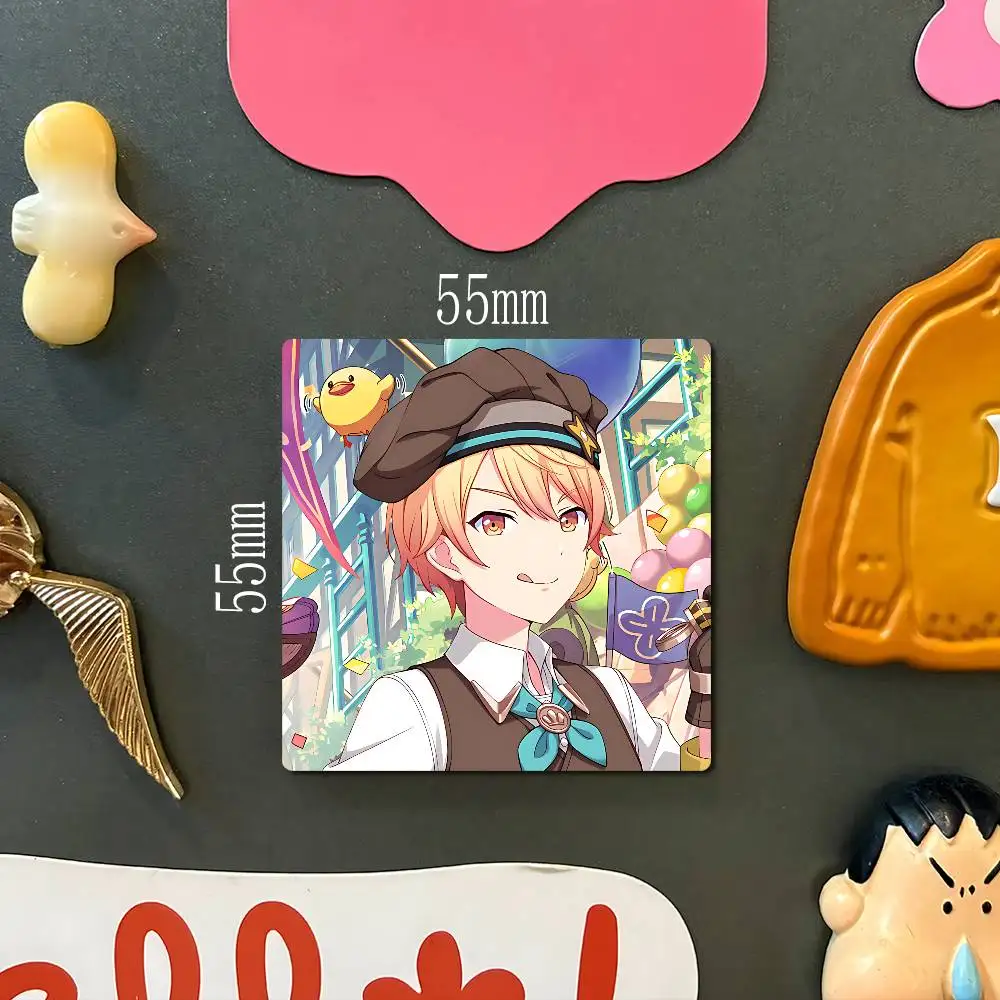 TenmaS T-Tsukasa الكرتون PVC مغناطيس الثلاجة نقل الحرارة الطباعة ملصق الثلاجة لديكور المنزل المطبخ