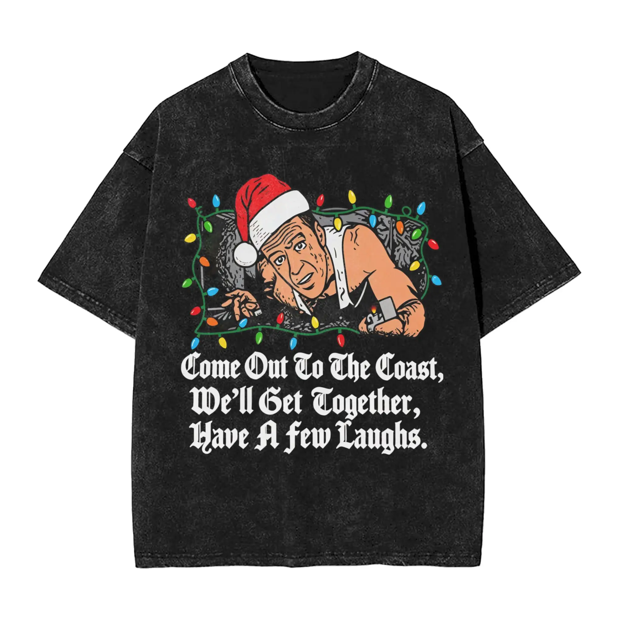 YIPPEE KI YAY  T-Shirts Men Die Hard Leisure 100% Cotton Tees O Neck Short Sleeve T Shirt Printed Clothes