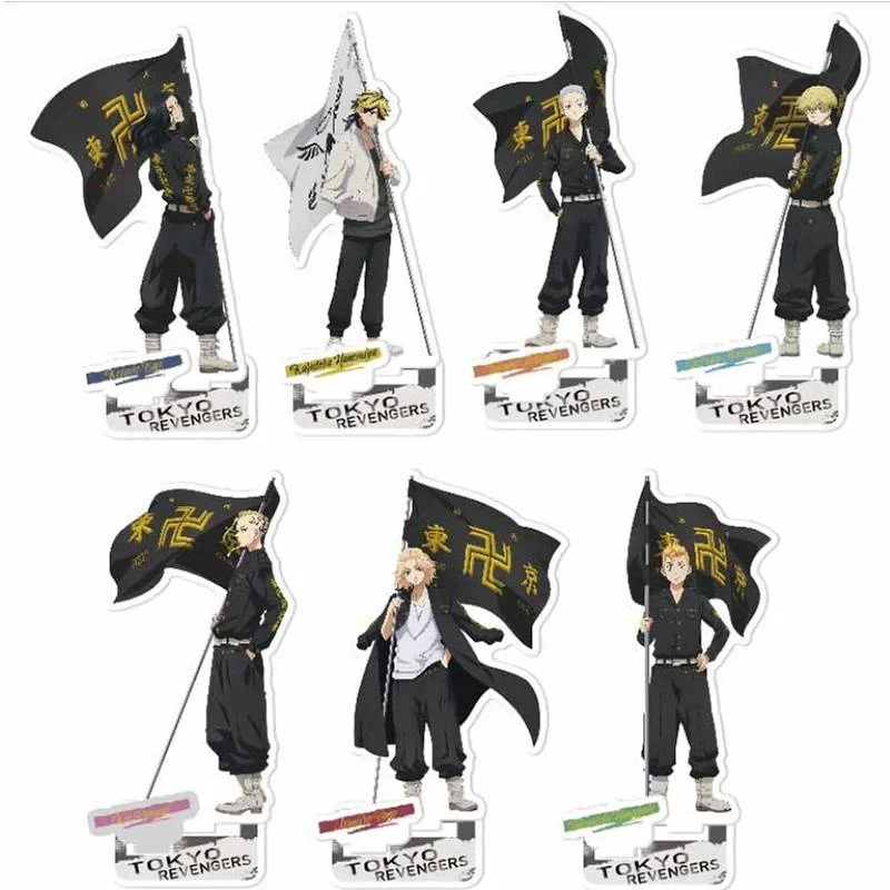 Anime Acrylic Figure Stand Model Plate Desk Decor