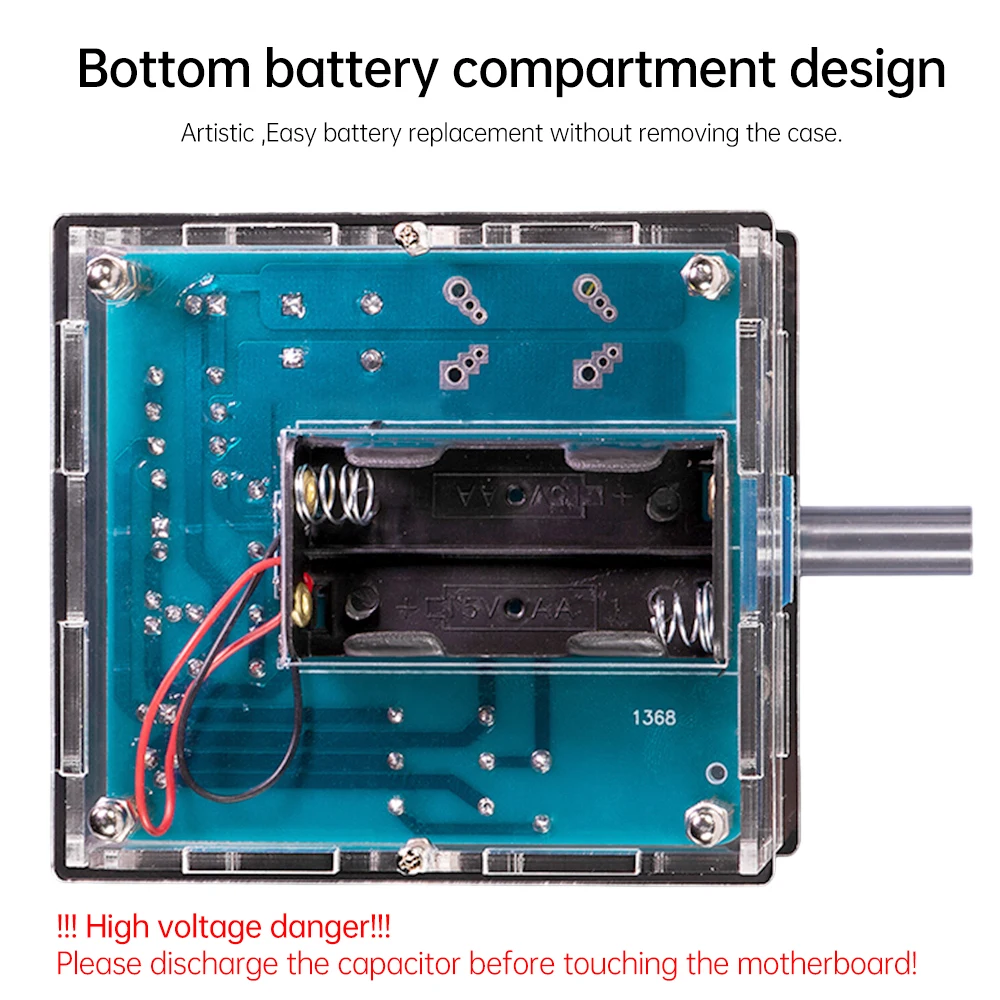 DC 3V electromagnetic transmitter, DIY electronic tool kit, high-voltage electromagnetic cannon, mini voltage converter module