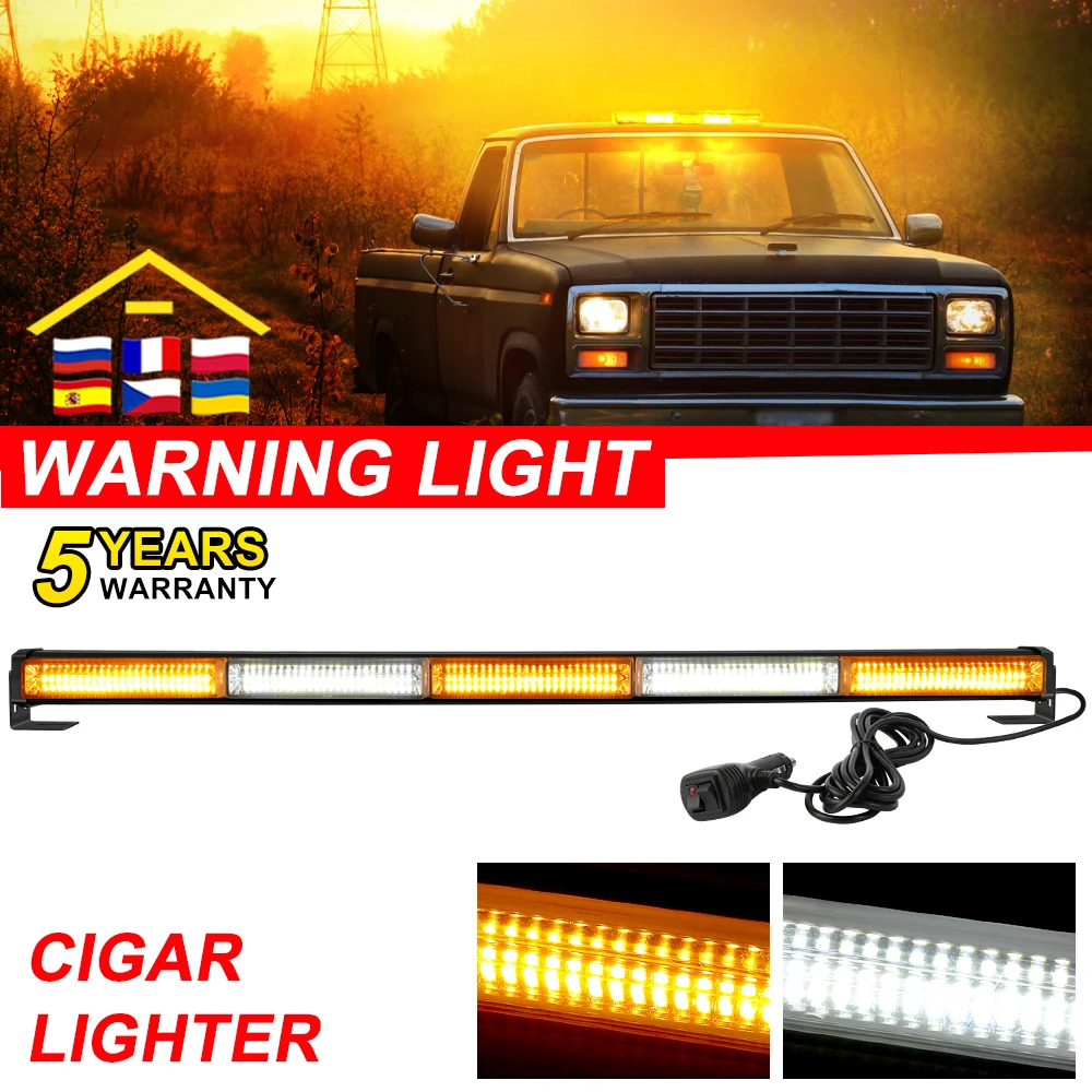 

CO LIGHT LED Warning Signal Lamp Police Truck Car Fireman Lights Traffic Advisor Flashing Strobe Emergency Light Bar 12V 24V