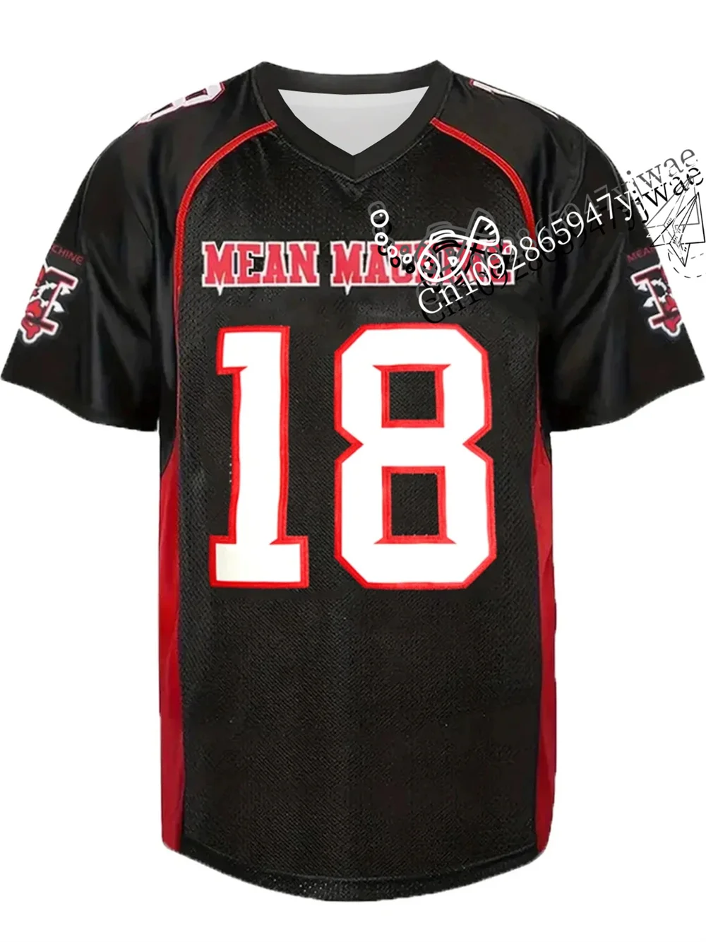 The Longest Yard Mean Machine Crewe Megget Rugby-Trikots Fan-T-Shirt Atmungsaktive Schnelltrocknende Sweatshirts Sommer Unisex T-Shirts – Detail 6