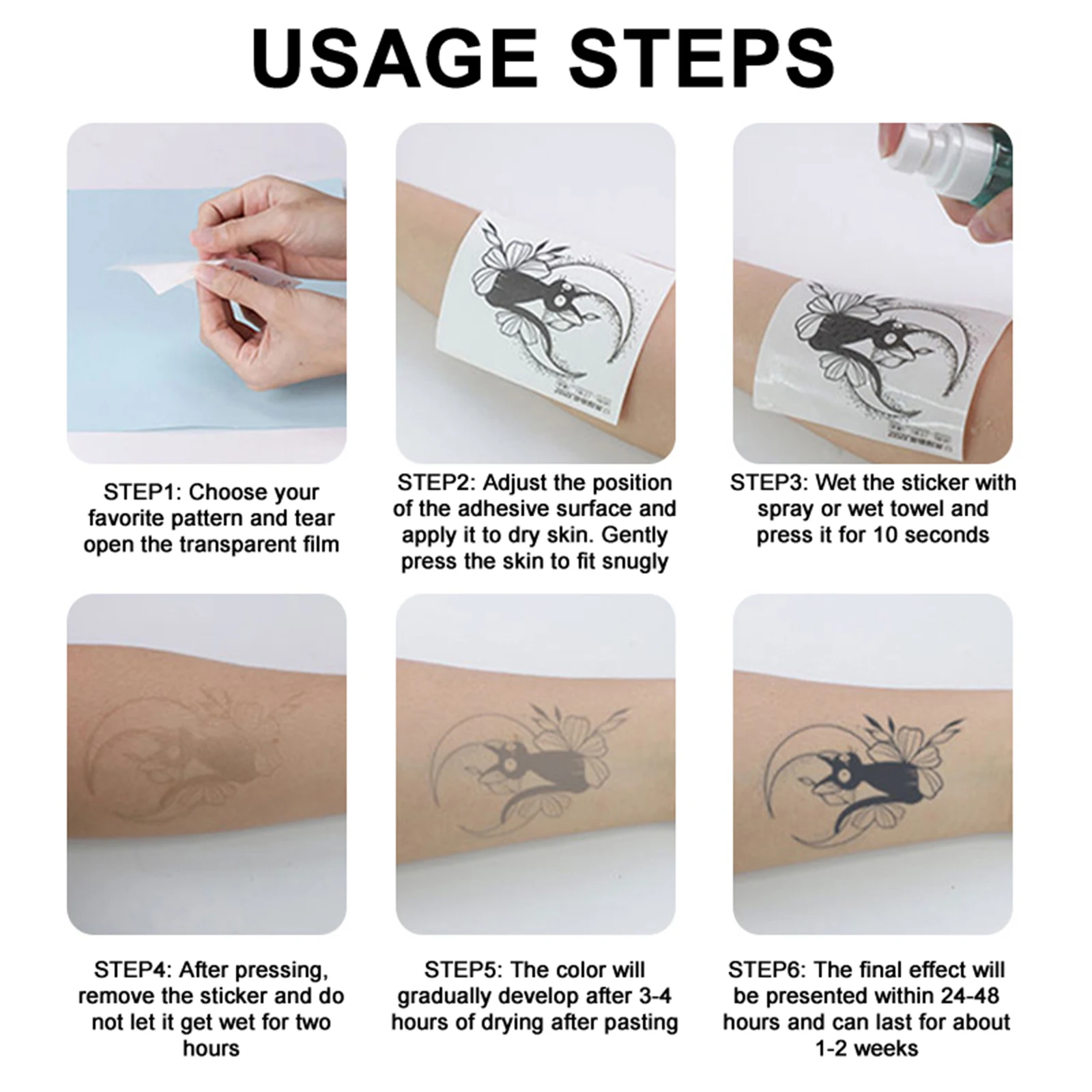 

Браслет с геометрическим узором, водонепроницаемая временная татуировка, стойкая 1-2 недели, реалистичная полупостоянная поддельная татуировка