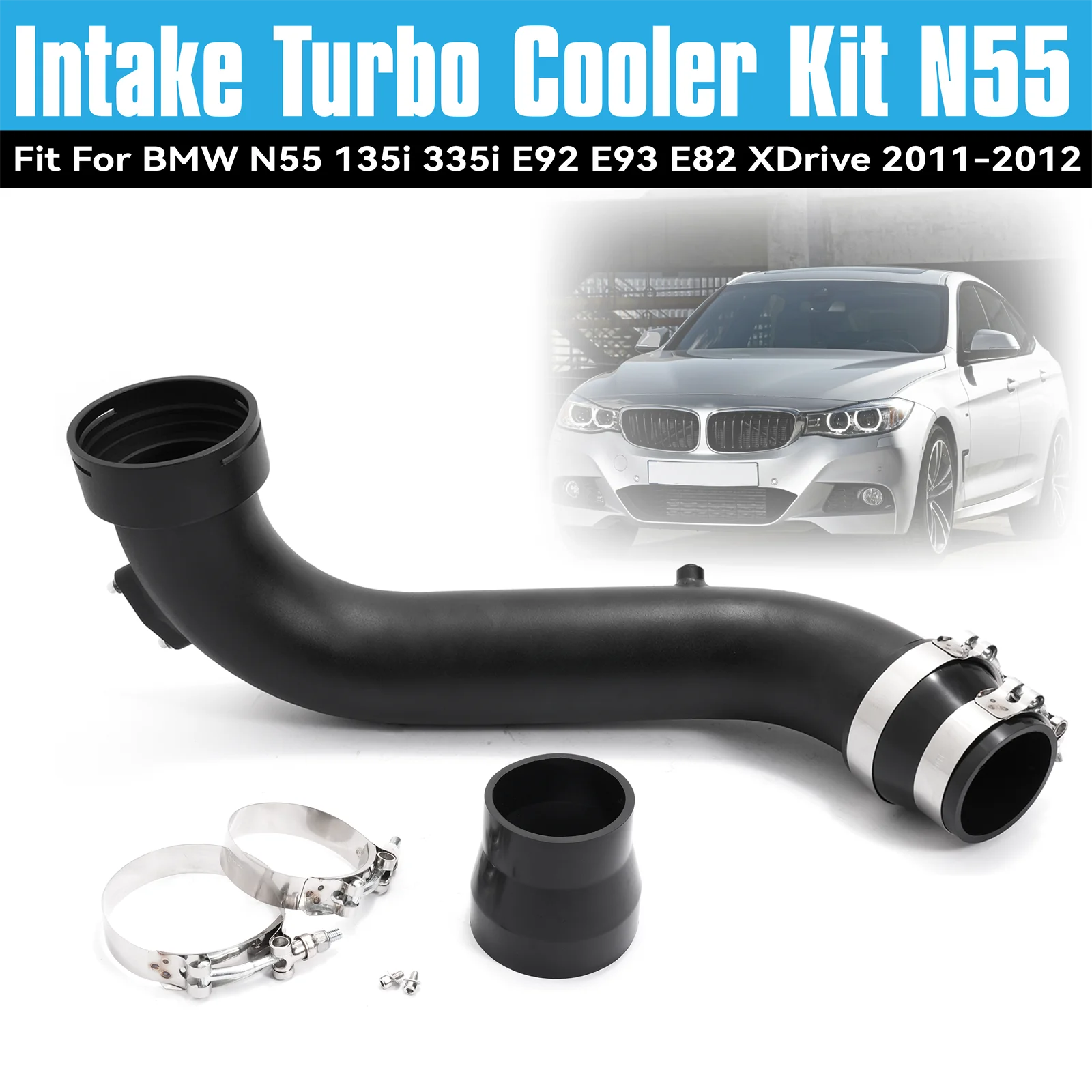 

Turbo Intake Charge Pipe for BMW N55 135i 335i E92 E93 E82 XDrive 2011 2012 Car Engine Parts Replacement Manifold Accessories