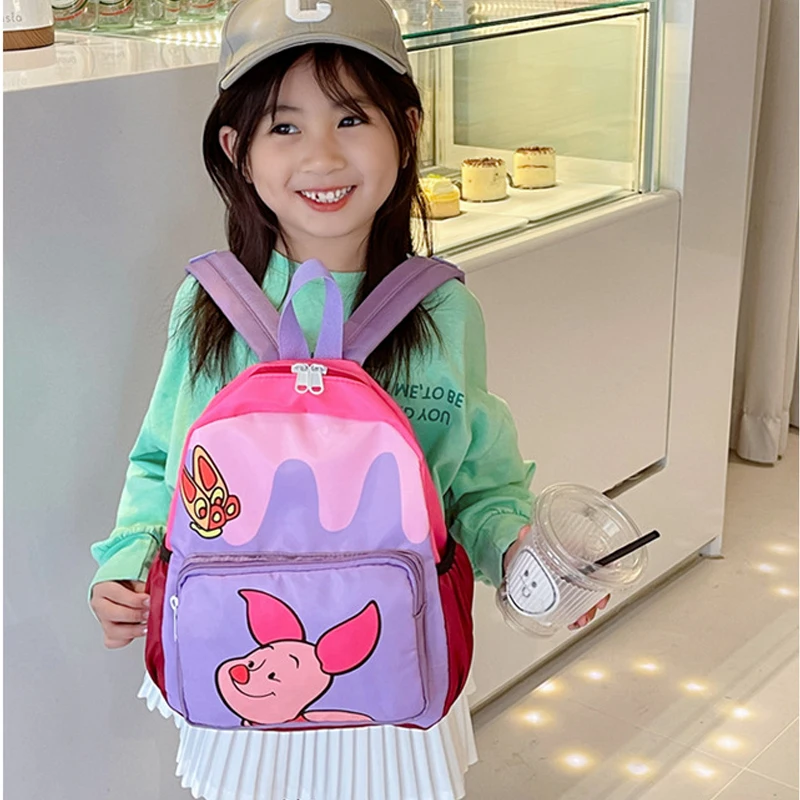 2024 New Kindergarten Boys And Girls Bag Children\'s Fashion Cartoon Portable Backpack Large Capacity Unisex Book Bag