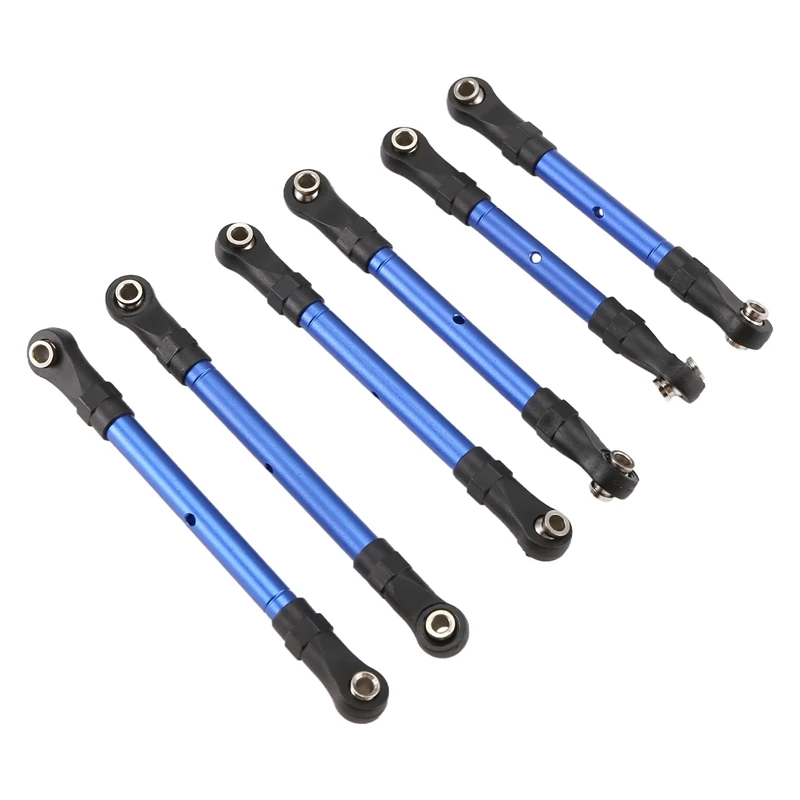 Adjustable Front & Rear Pull Rod Link Tie Rod Steering Rod For Slash/Hoss/Rustler/Stampede/4X4 Huanqi727