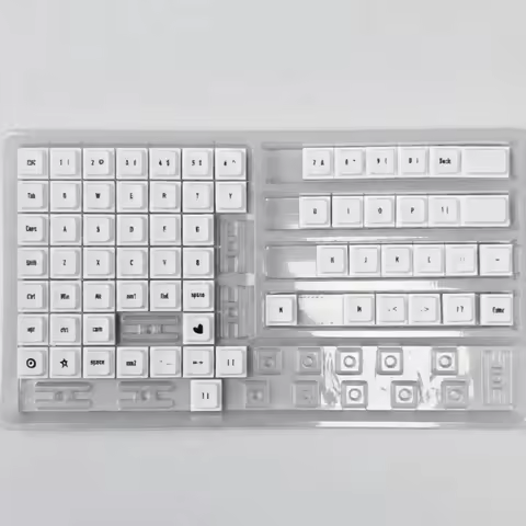CHOC V2 Keycaps Set Custom PBT Sublimation LAK Low Profile Keyboard Cap for Sofle/Corne Inline Mechanical Keyboard Accessories