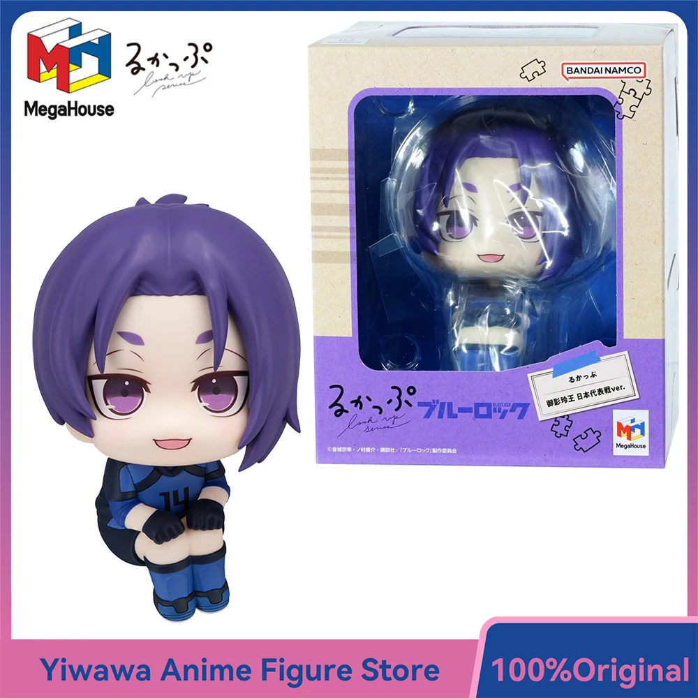 

In-Stock Original MegaHouse Look up Series Reo Mikage (BLUE LOCK) Nice Collectible 11cm Anime Figure Model Ornament Toy Gifts