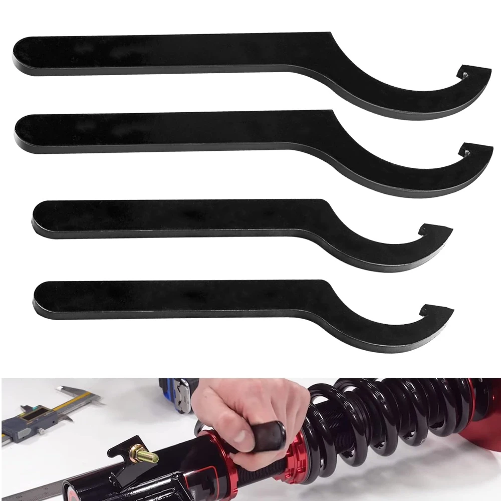 

Coilover Adjustment Tool Compatible for Coilovers k sport Skunk 2 Apexi Megan Apexi(More See Fitment)- 2Large Steel Spanner