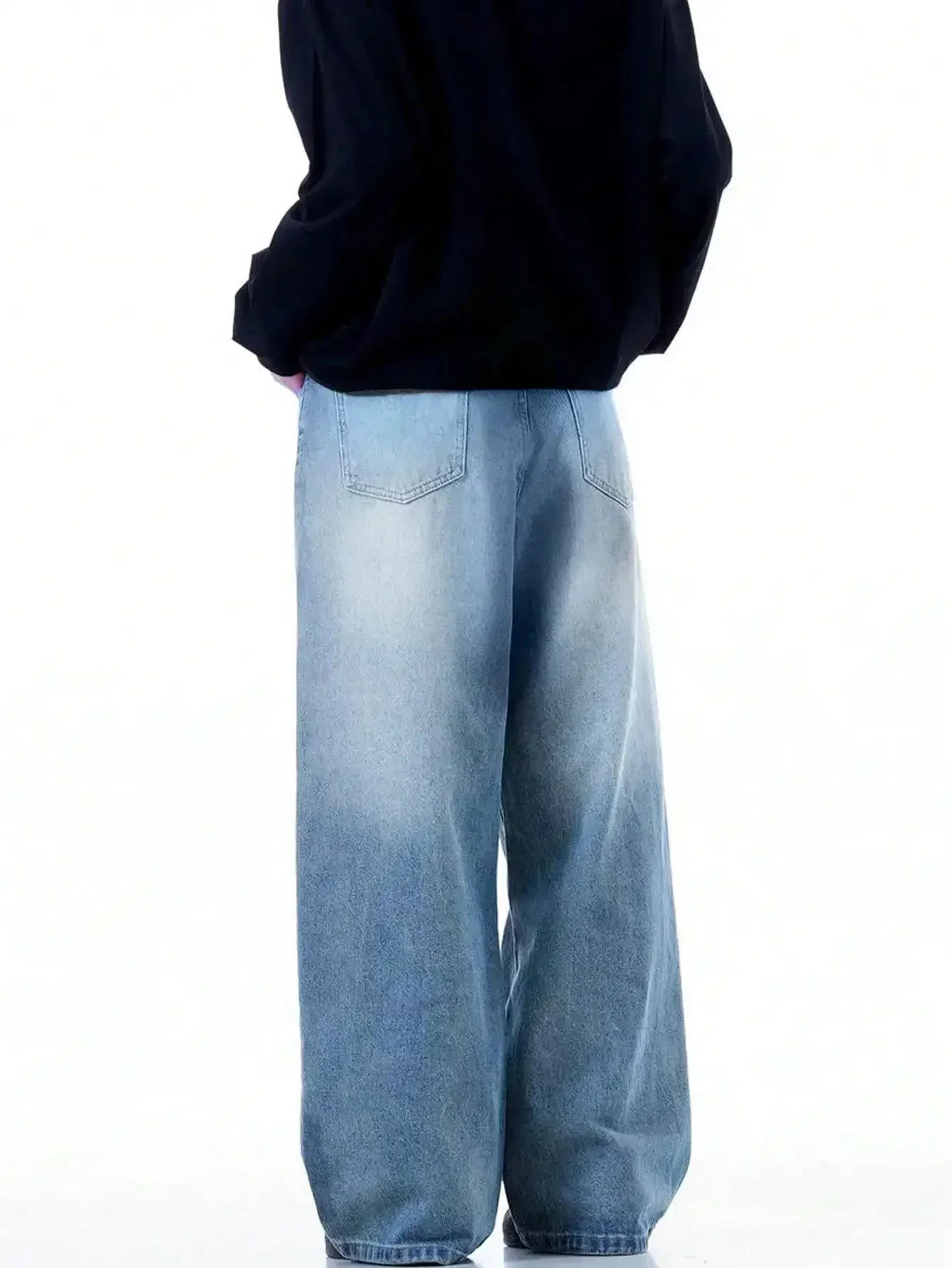 y2k clothes men wide leg jeans homme sexy broek mannen jeans stock jeans trousers for men men luxury jeans