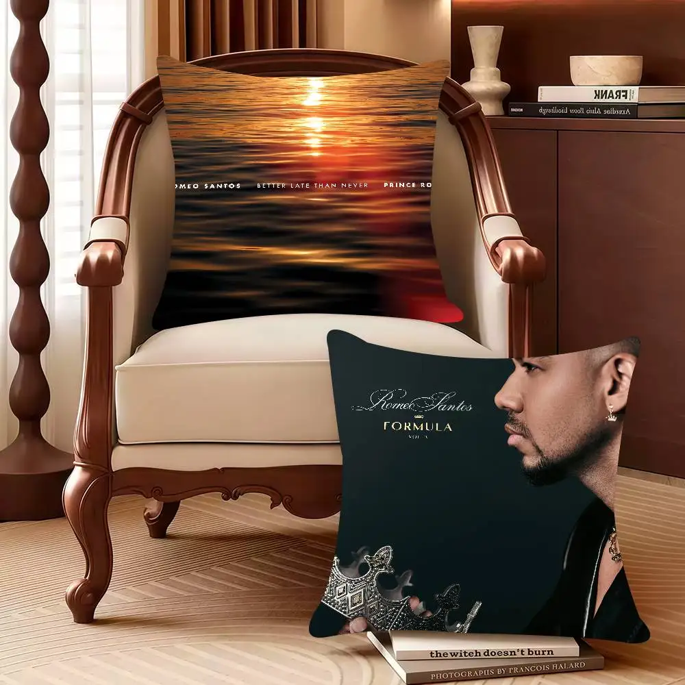 

R-Romeo Santos Better Late Than Never наволочка Декор защитные чехлы удобные мягкие для дивана гостиной домашний офис