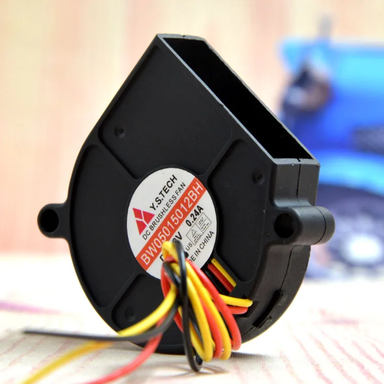

Yuanshan Bw05015012bh 12v 0.24a 5015 5cm Centrifugal Turbine Drum Cooling Fan