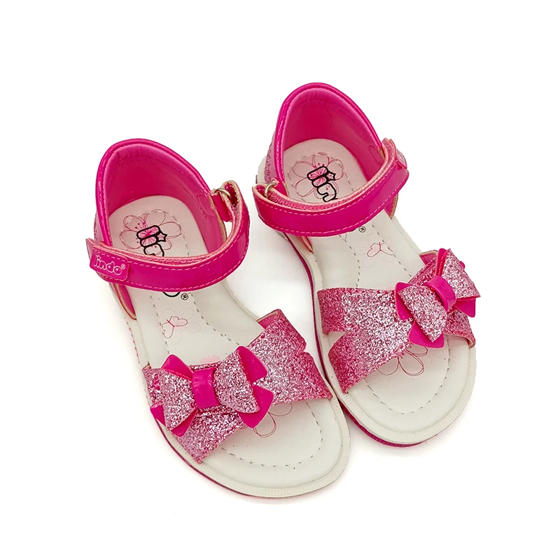 Super quality 1pair arch support Orthopedic girl Sandals  Leather Children Sandals inner 15.8-22.8 cm , FASHION kid shoes