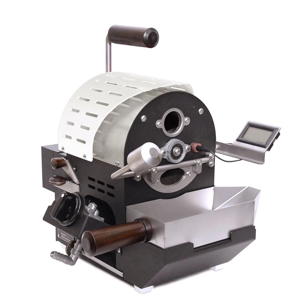 

Cafe Kitchen Small Mini Electric Gas Sample Coffee Bean Roaster Custom Color Household Portable 100G