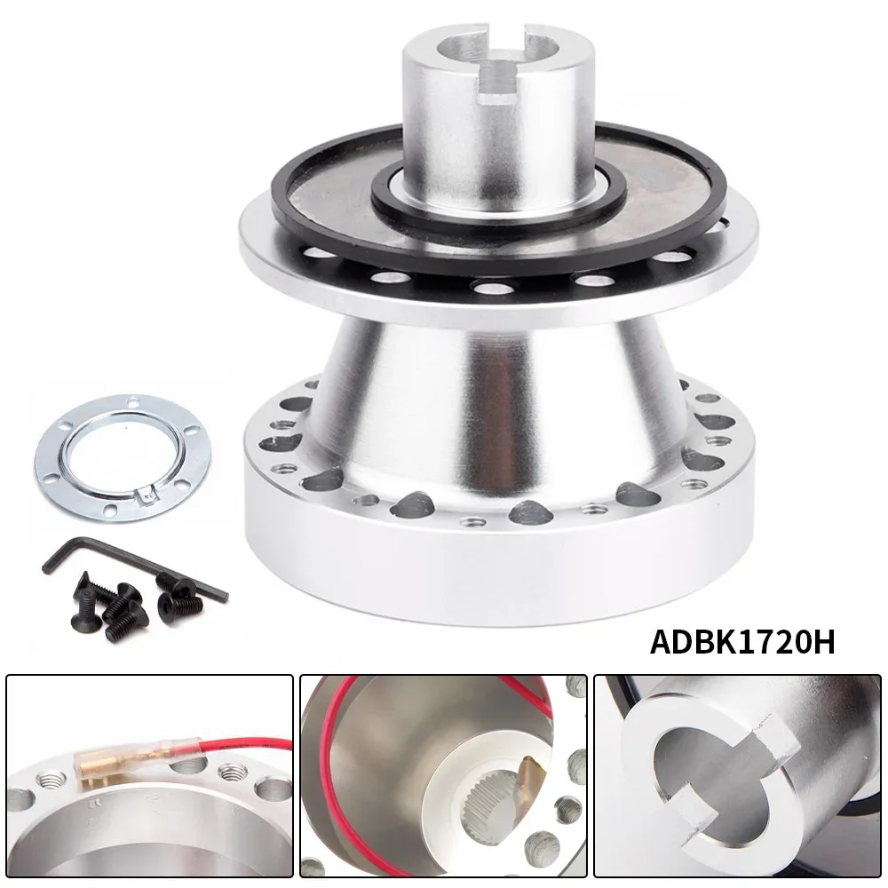 Car Steering Wheel Hubs For Honda CIVIC 8TH GEN (2006-2011) FD1 ES1 EP1 EP2 Racing Steering Wheel Hub Adapter Boss Kit Aluminium