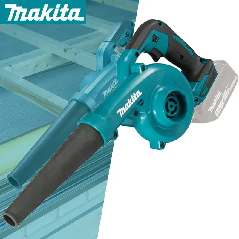 Makita Cordless Handheld Leaf Blower 18V LXT Air Blower Dust Blowing Cleaning For Woodworking Garden Power Tools DUB185Z