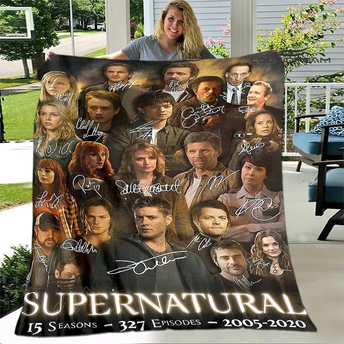 Supernatural Join the Hunt printed blankets Warm Flange blankets Soft and comfortable blanket picnic blanket birthday gift