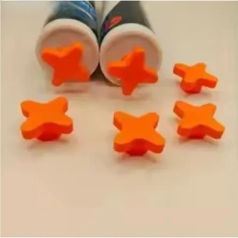 6Pcs Reusable Caulking Tube Plugs with Threaded Sealing Caps for Standard Caulk Tubes Stop Glue Drying and Deformation