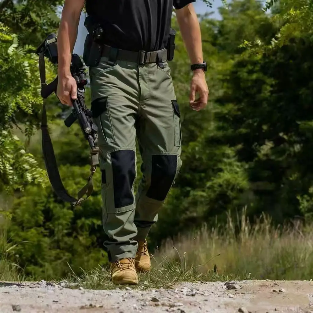 

Мужские тактические брюки для активного отдыха весна-осень, многокарманные, прочные рабочие брюки, спортивные брюки для велоспорта, альпинизма и горного туризма