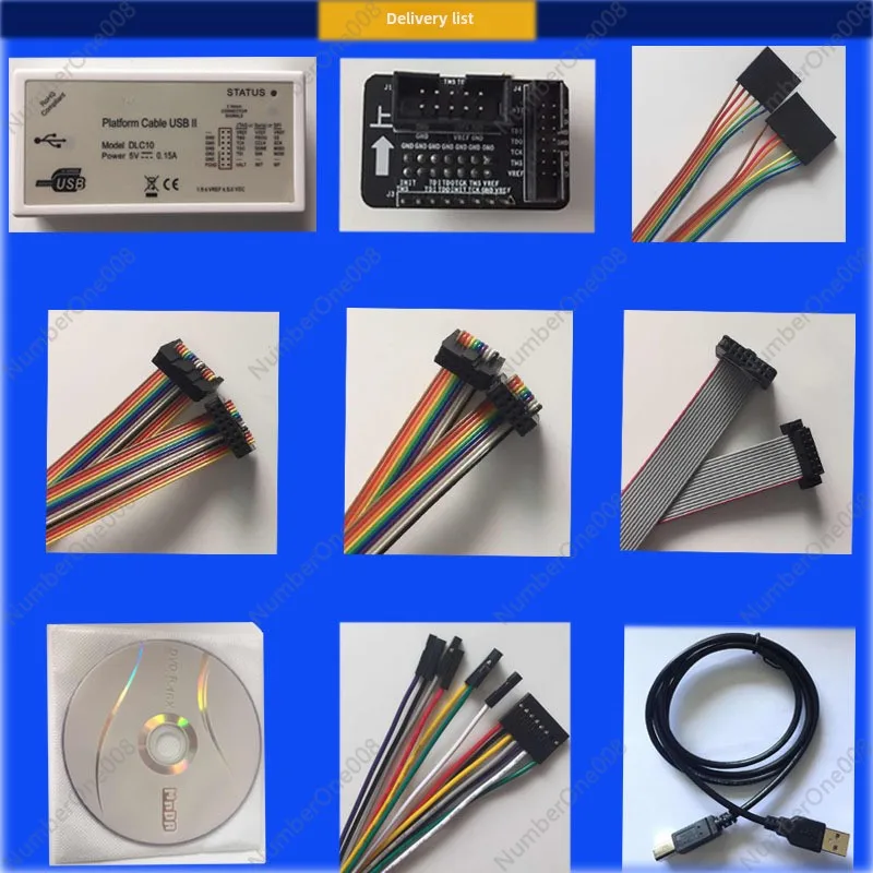 Platform Cable DLC10 USB Download Cable Jtag Programmer for FPGA CPLD support XP/WIN7/WIN8/Linux