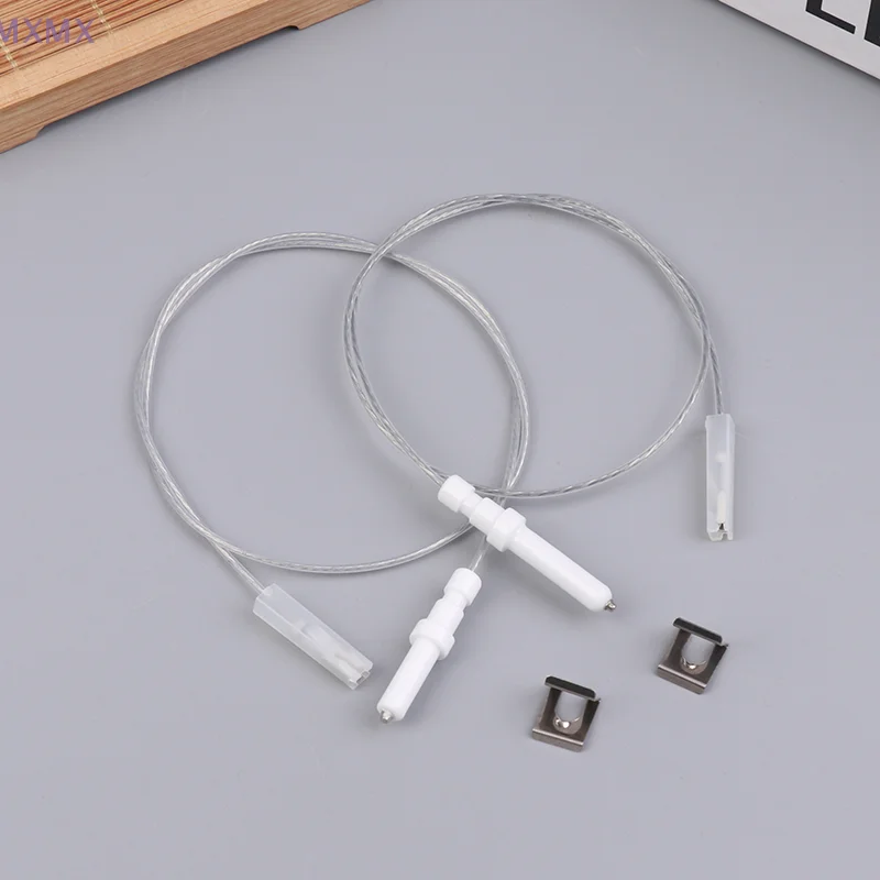 1Pc Gas Cooktop Stove Spare Igniter Electrode Spark Plug With Wire Ignition Ceramic Pin Ceramic Height 35mm 40mm For Gas Cooker