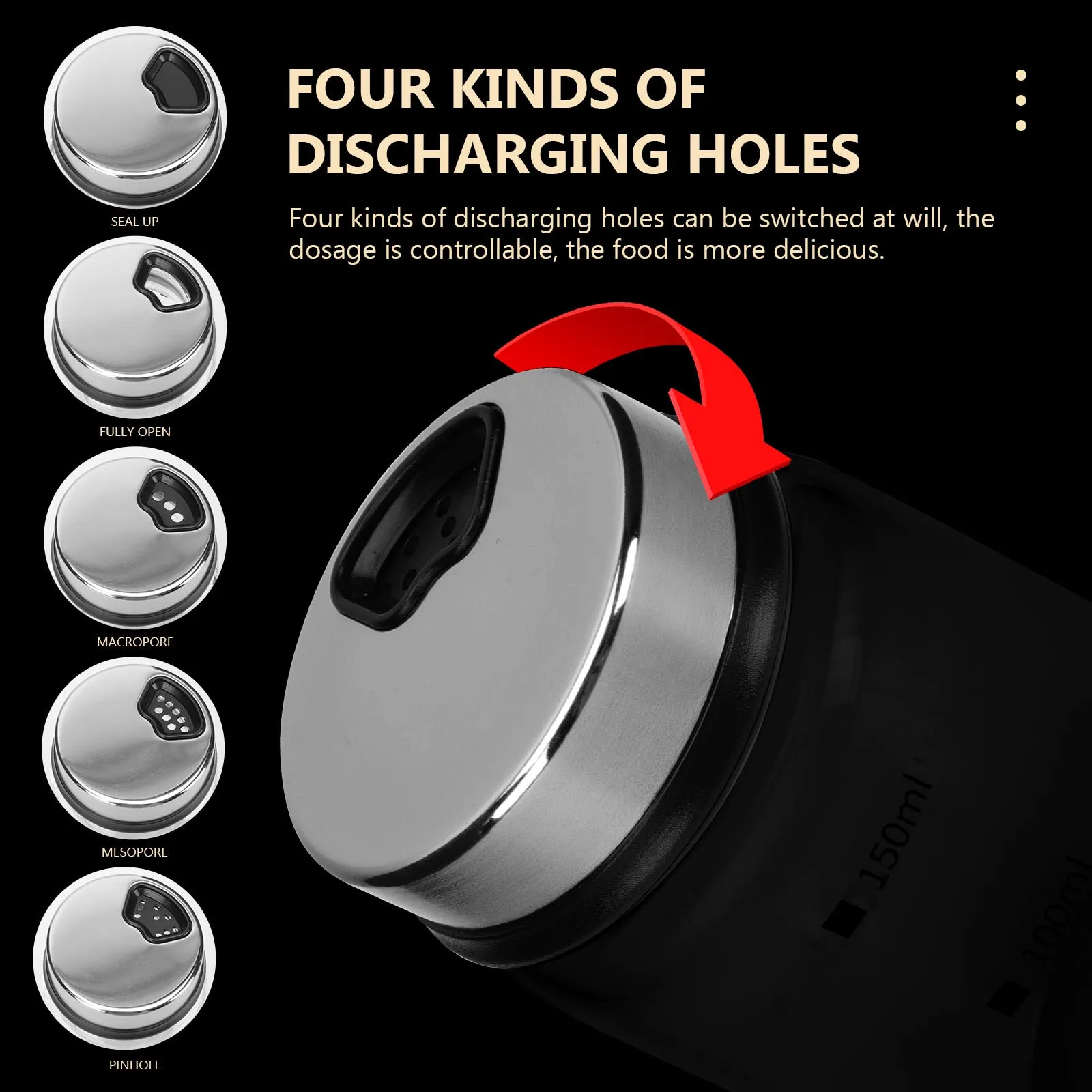 

2Pcs Glass Seasoning Bottles Kitchen Household Transparent Salt Pepper Spice Storage Containers Sealed Easy Use Portable