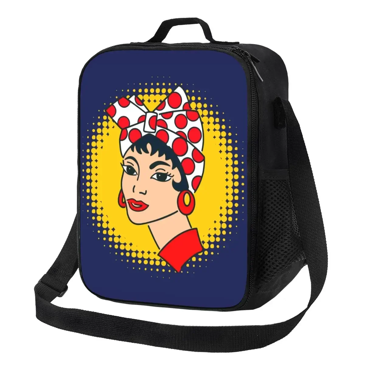 Venezuela Arepa I Eat Arepas Traditional Food 7 Stars Lunch Bag Women Thermal Cooler Insulated  Boxes for Children School