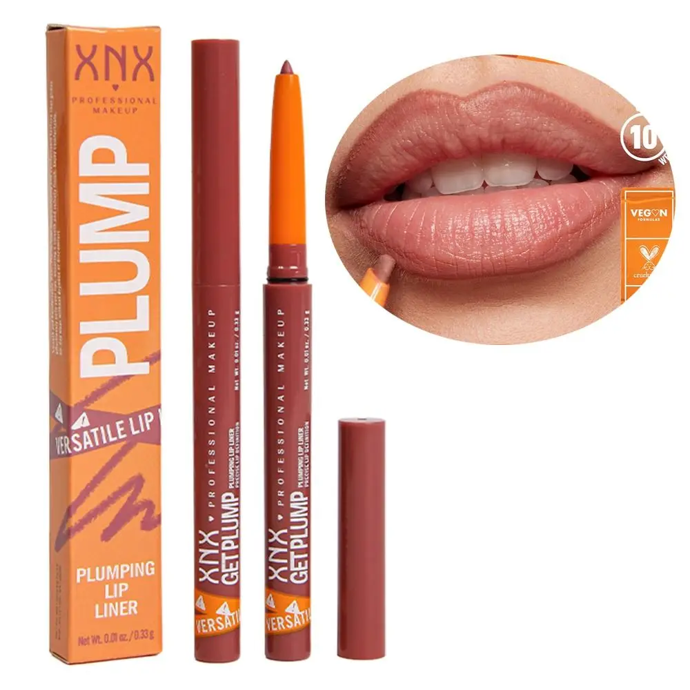 

Retractable Matte Lip Liner Pencil Long-Lasting for Shaping & Sculpting Maroon Plump Lip Liners Velvet Pigmented Subtle Touch