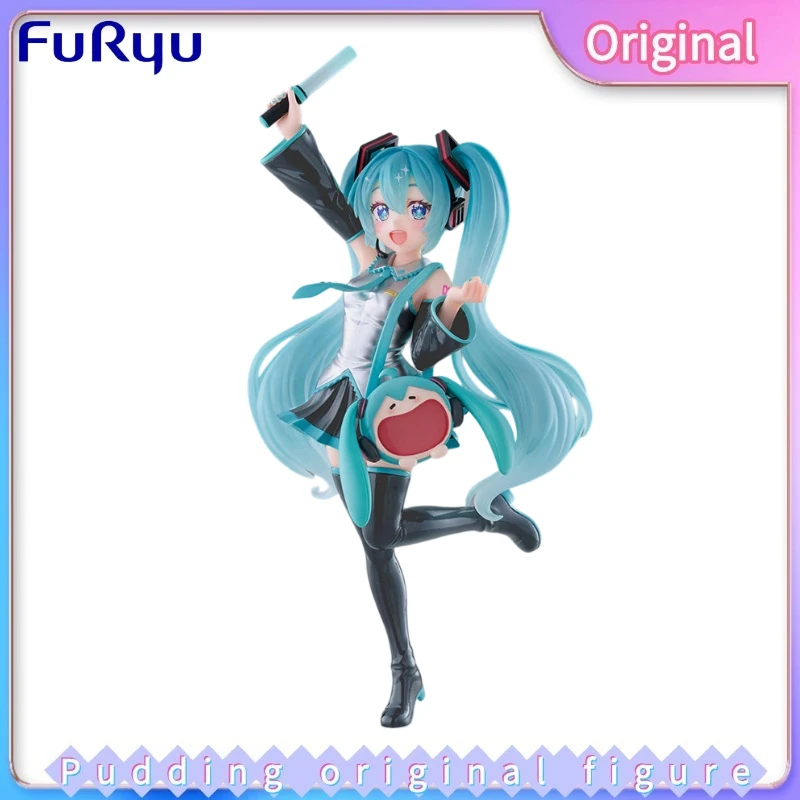

Фигурка FuRyu TENITOL Piapro Miku UWA Series Soft Smile Pain Bag, модель аниме-персонажа