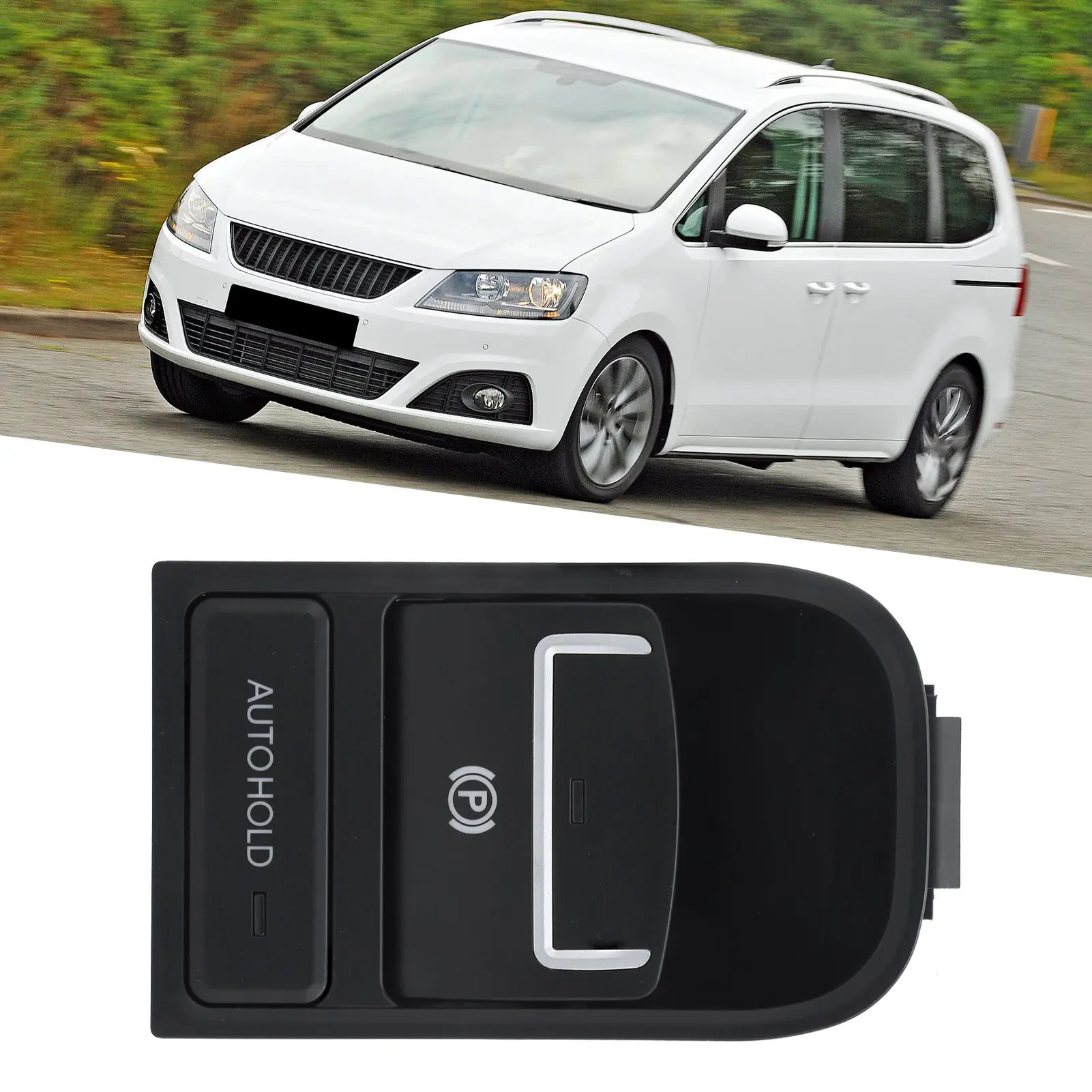 5N0927225A اكسسوارات السيارات سيارة الإلكترونية فرملة اليد وقوف السيارات الفرامل 5N0927225A استبدال للمقعد 2011 ‐ 2015 #1