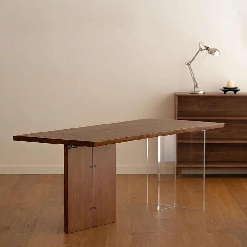 

Древние офисные столы из цельного дерева, современные простые офисные столы во французском стиле в стиле ретро, модная мебель для дома, дорога YS40CC