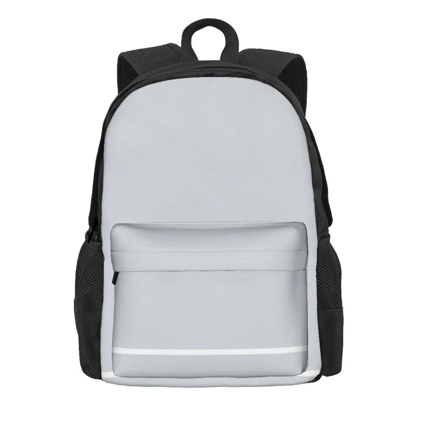 Light Grey - Slightly Cooler Tone Hot Sale Schoolbag Backpack Fashion Bags Neutral Light Grey Light Gray Cream Gainsboro Silver