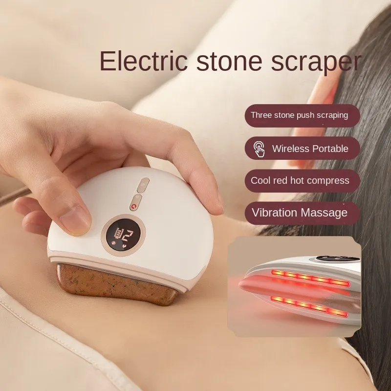 

Electric scraping board needle stone hot compress small beauty scraping and massage universal scraping instrument for