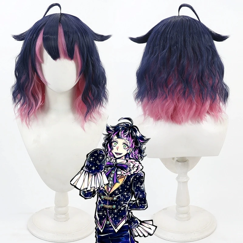 NEW Devil Butler with Black Cat Lumley Cosplay Wig Heat Resistant Synthetic Hair Halloween Party Role Play