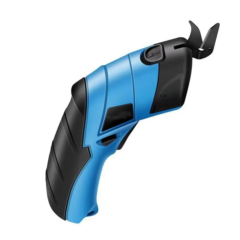 Exclusiver Preis Kabellose elektrische Schere Kabellose Batterieschneider Tuch Teppich Leder Kabellose N Нschere شفرة مزدوجة