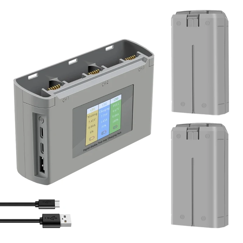 Oplaadbare batterijen of oplader voor MINI 2SE 4K SE dronebatterij 2400mAh intelligente vluchtbatterij accessoires voor DJI MINI 2