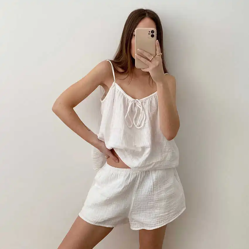 

Сексуальный комплект из жилета и рта, женский комплект Svel Hanging Ne Spwear, модный летний наряд для детей 25–35 лет