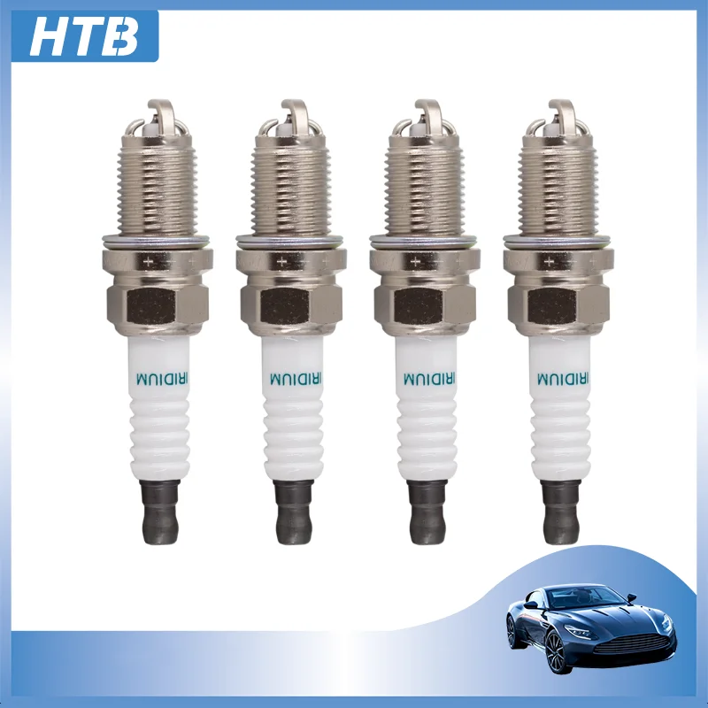 4pcs 90919-01221 SK20BGR11 Iridium Spark Plugs For Toyota Avensis RAV4 Vista Highlander Voxy Nadia Isis Crown Reiz 9091901221