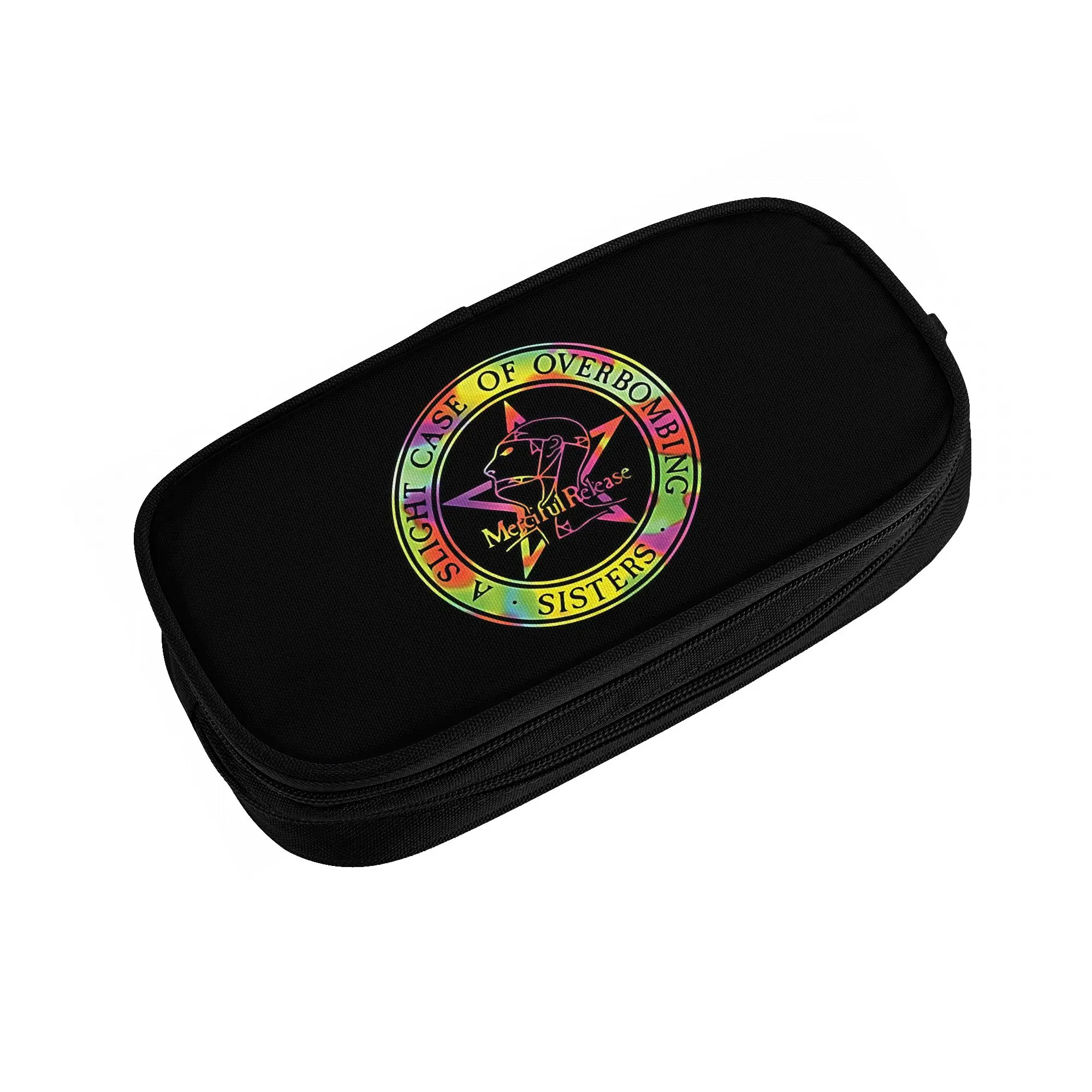 The Sisters of Mercy  Kawaii Pencil Case Girl Boy Large Capacity English Rock Band  Pencil Pouch School Supplies