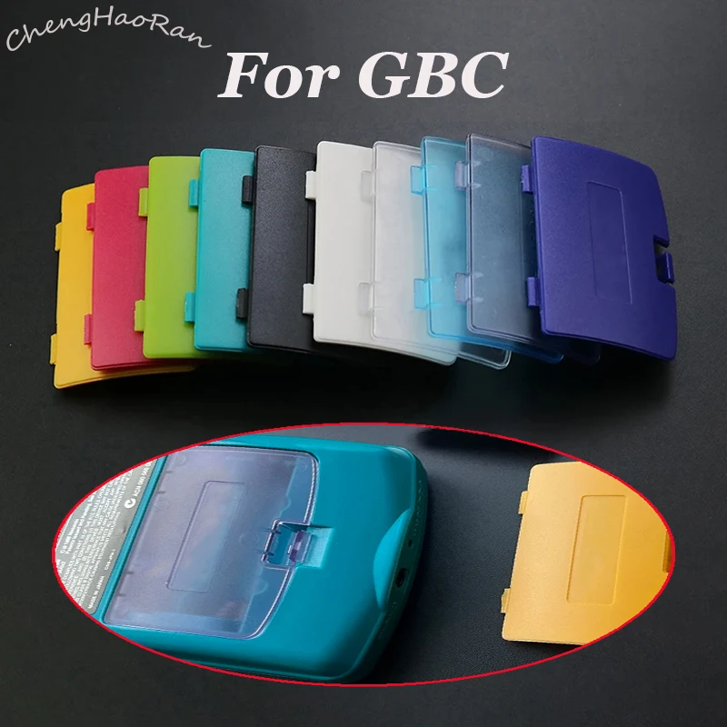 1 шт. для GBC цветная игровая консоль, задняя крышка аккумулятора, сменные корпуса, задние крышки, запасные части