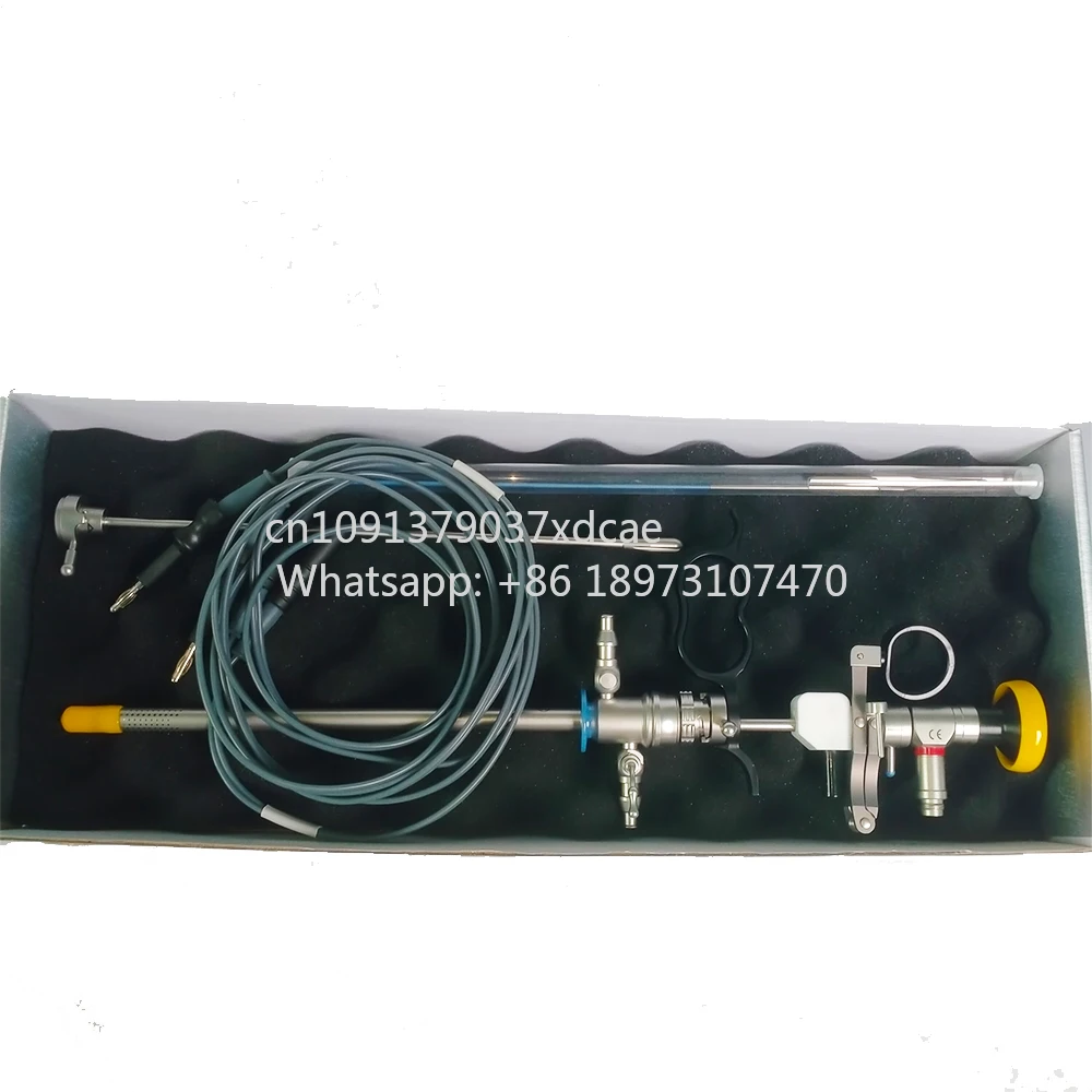 . Monopolar/bipolar 26fr Outer Sheath Resectoscope 4mm/12degree Endoscope Cystoscope With Passive/active Working Element