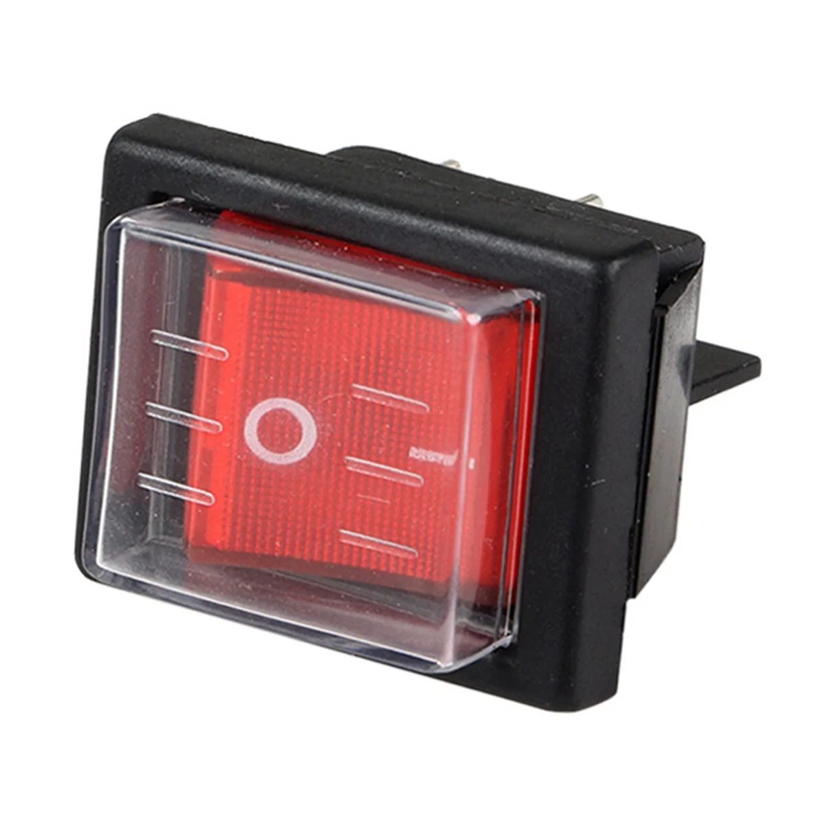 

B50C 1 шт. 36X29 мм SPST 4-контактный водонепроницаемый кулисный переключатель для лодки для промышленных пылесосов с водонепроницаемой крышкой