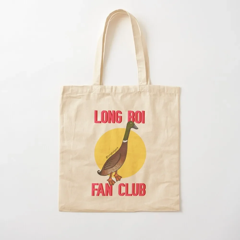 Long Boi Fan Club (Yellow) Tote Bag Canvas bag for women personalized tote bag