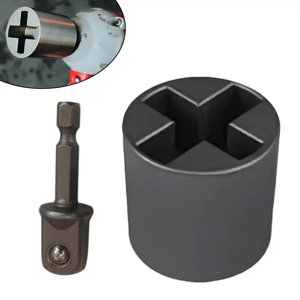 

Универсальный адаптер для розетки для ручной дрели, экономичный автомобильный адаптер для вспомогательной разборки, адаптер для дрели с домкратом на колесе
