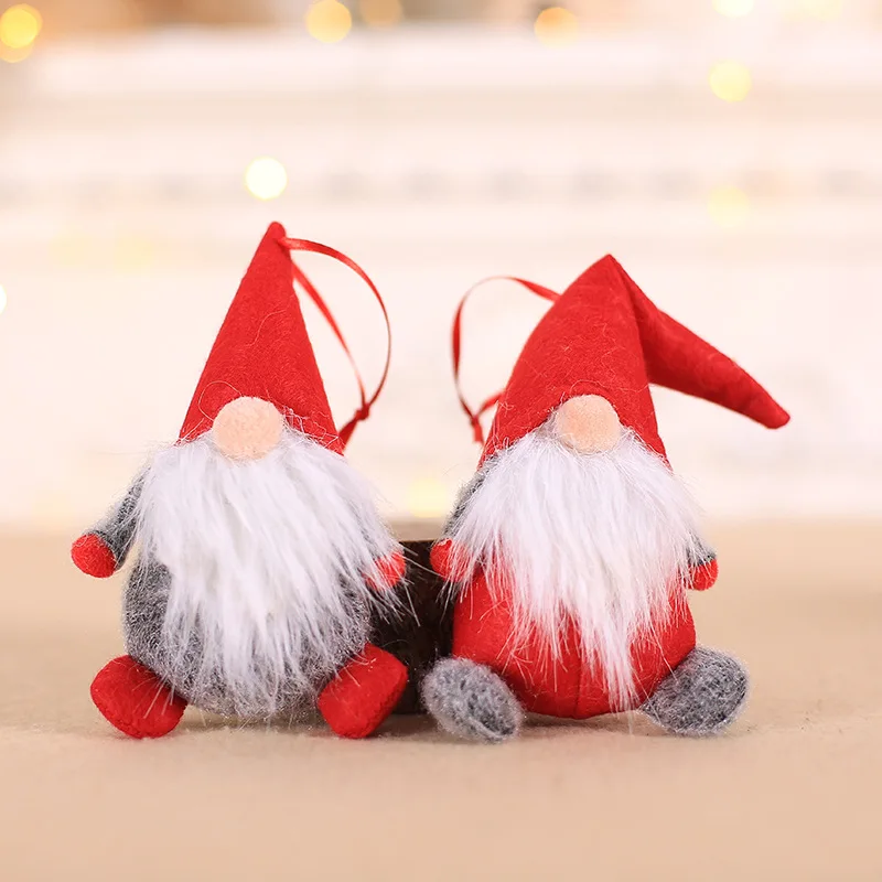 Gnomo de Navidad sin rostro, adornos de muñeca, decoración de Feliz Navidad para el hogar, Navidad, Natal, Noel, regalos de Año Nuevo 2022