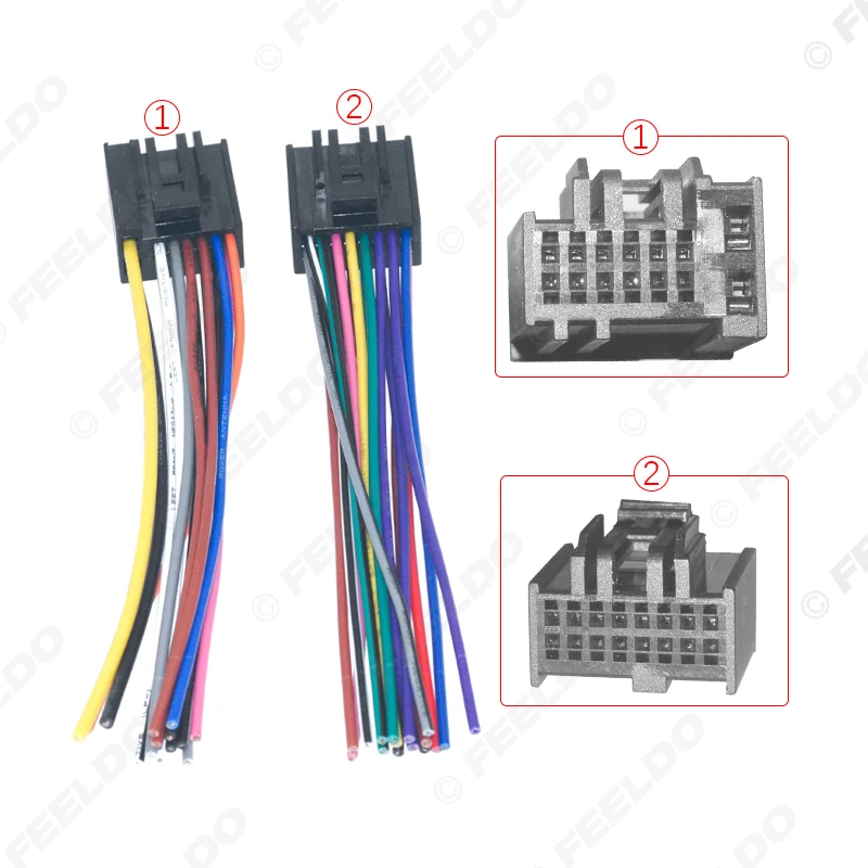 Auto Stereo 30Pin ISO Installation Wiring Harness For Chevrolet Captiva Enclave Silverado Tahoe Audio Cable Adapter