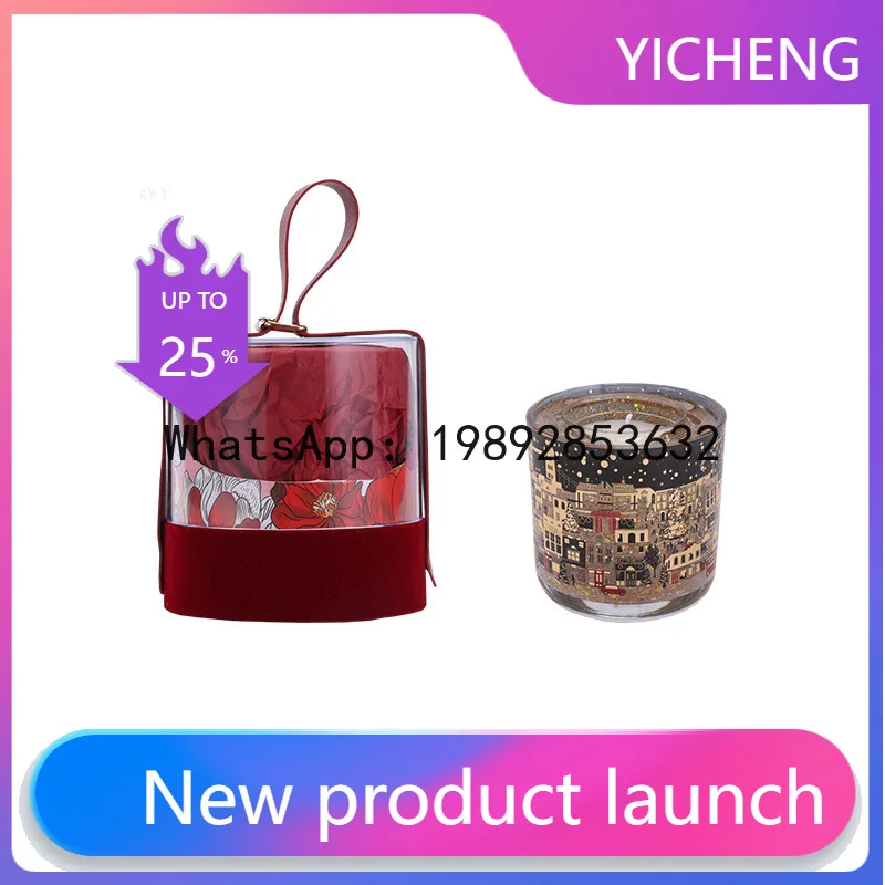 

LZ Premium Sense Aromatherapy Gift for Boys and Girls Martha Light Sense Candle Street View Aromatherapy Creative
